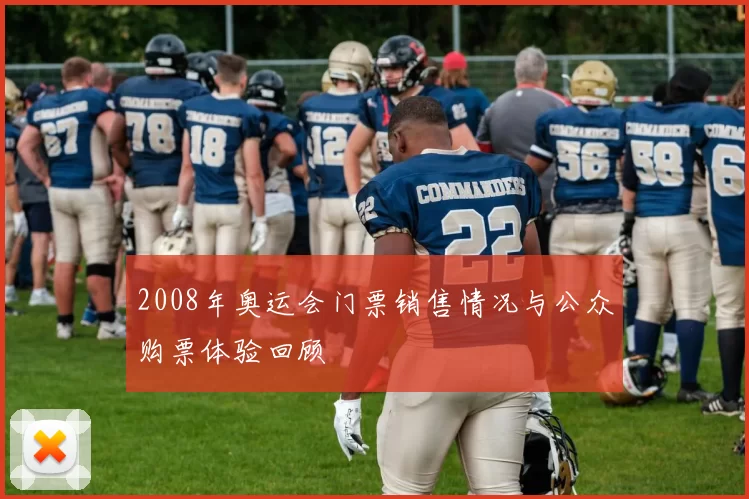 2008年奥运会门票销售情况与公众购票体验回顾