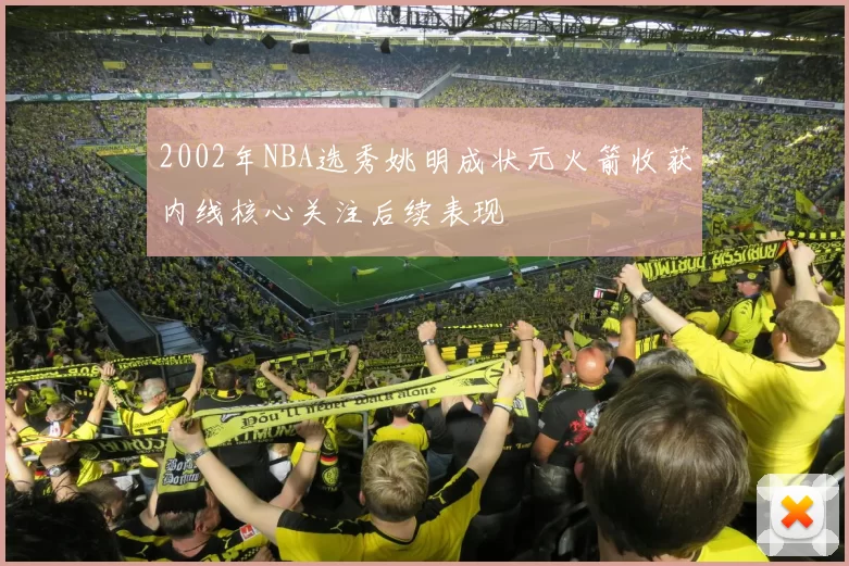 2002年NBA选秀姚明成状元火箭收获内线核心关注后续表现
